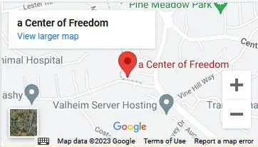 A map of the center of freedom